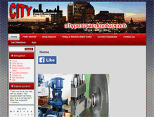 Tablet Screenshot of citypumpandmotor.com